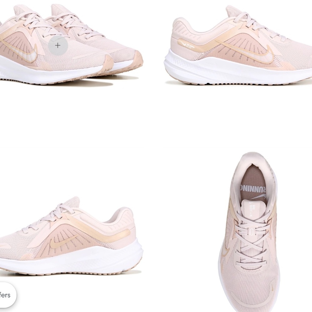 Nike Quest 05  Light Pink Women's Running Shoes Size 9